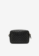 Saint Laurent Lou Quilted Leather Crossbody Bag Black 761554DV707/R_YSL-1000