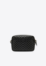 Saint Laurent Lou Quilted Leather Camera Bag  Black 761554DV707/S_YSL-1000