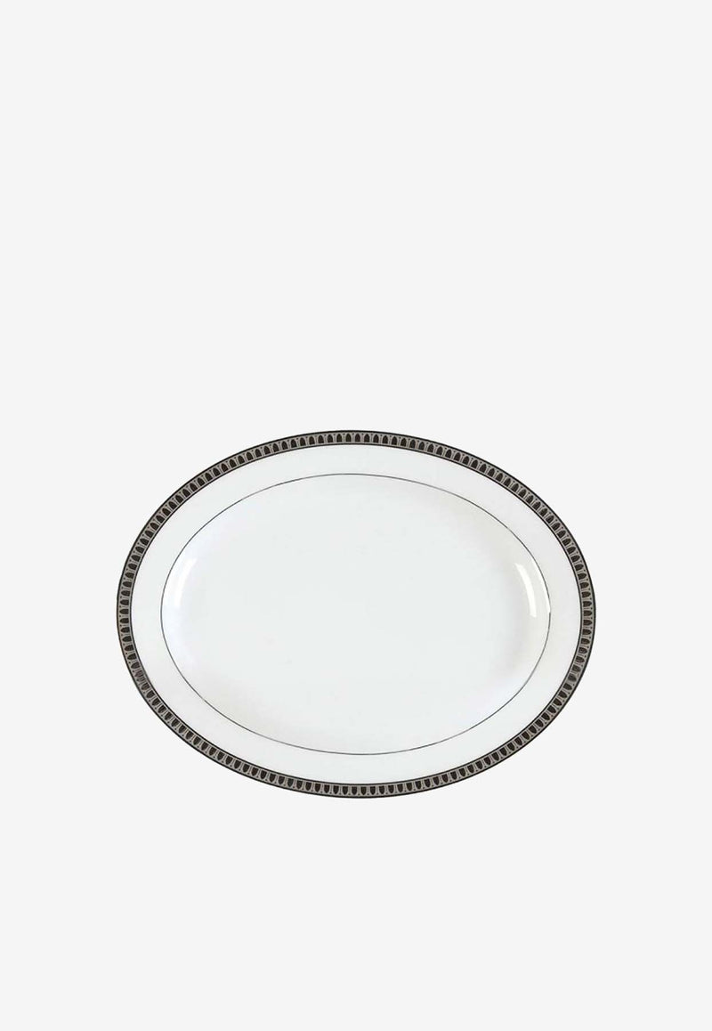 Christofle Malmaison Small Porcelain Plate 7645360 White