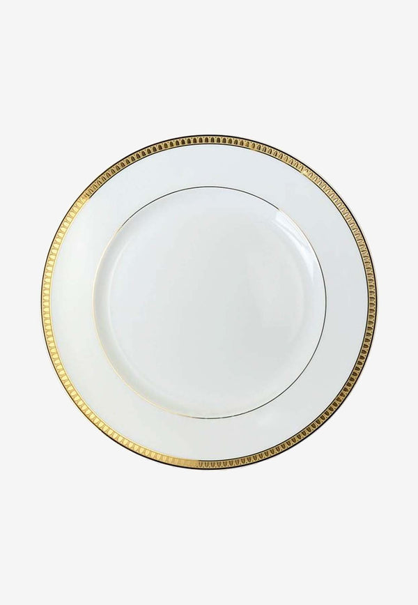 Christofle Malmaison Gold Cake Plate 7646260 White