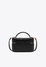 Saint Laurent Gaby Cassandre Quilted Crossbody Bag Black 7667311EL07/R_YSL-1000