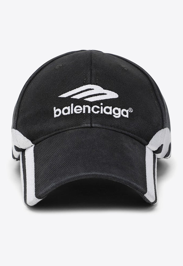 Balenciaga 3B Sports Icon Cap 766860410B2/O_BALEN-1702 Black