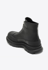 Alexander McQueen Tread Slick Zip-Up Ankle Boots 766901WHZ6U/N_ALEXQ-1000
