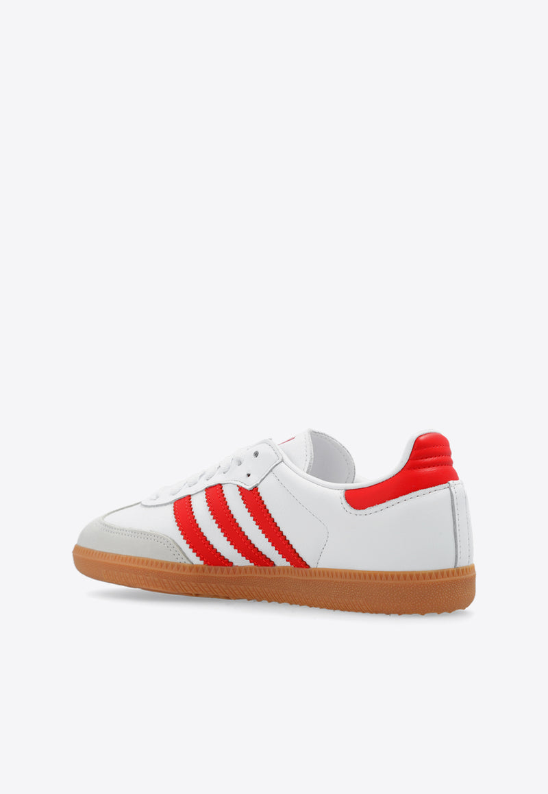 Adidas Originals Samba OG Low-Top Sneakers White IF6513 M-FTWWHT SOLRED OWHITE