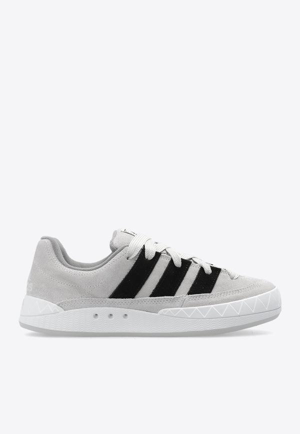 Adidas Originals Adimatic Low-Top Suede Sneakers  Gray ID8266 F-GREONE CBLACK GRETHR