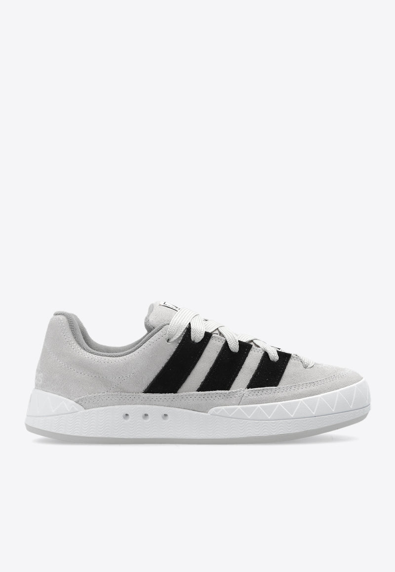 Adidas Originals Adimatic Low-Top Suede Sneakers  Gray ID8266 F-GREONE CBLACK GRETHR