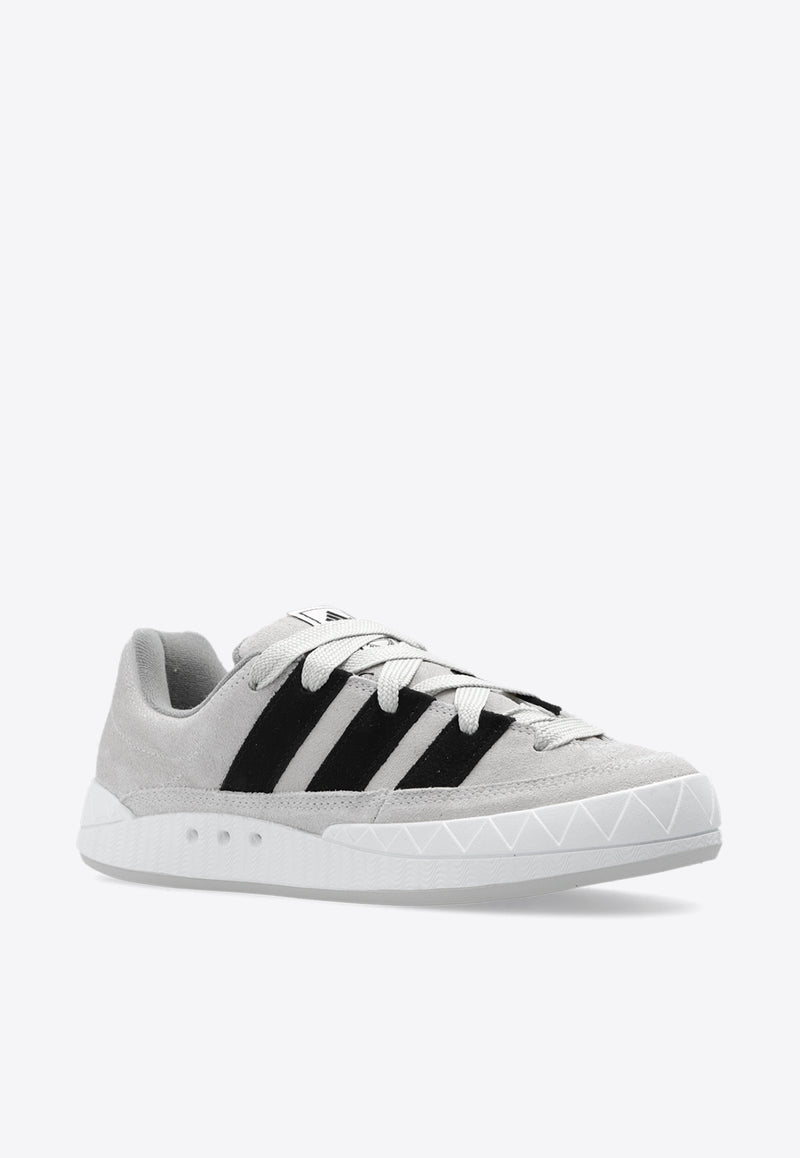 Adidas Originals Adimatic Low-Top Suede Sneakers  Gray ID8266 F-GREONE CBLACK GRETHR