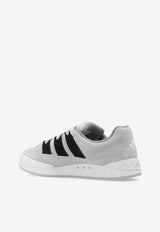 Adidas Originals Adimatic Low-Top Suede Sneakers  Gray ID8266 F-GREONE CBLACK GRETHR