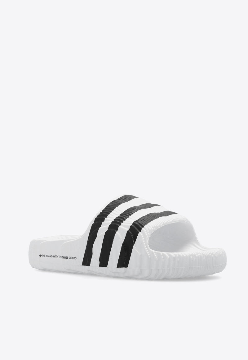 Adidas Originals Adilette 22 Rubber Slides White IF3668 M-FTWWHT FTWWHT CBLACK