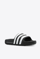 Adidas Originals Adilette 22 Rubber Slides Black IF3670 F-CBLACK CBLACK FTWWHT