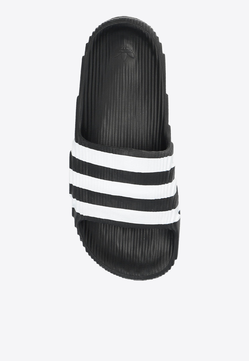 Adidas Originals Adilette 22 Rubber Slides Black IF3670 F-CBLACK CBLACK FTWWHT