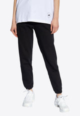 Adidas By Stella McCartney Logo Print Track Pants Black IB6860 0-BLACK