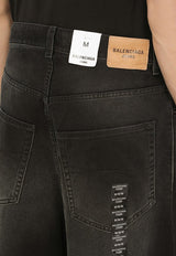 Balenciaga Size Sticker Baggy Jeans 767977TNW11/O_BALEN-1672