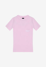 Balenciaga Beverly Hills Short-Sleeved T-shirt 768075TQVS5/P_BALEN-5708 Pink