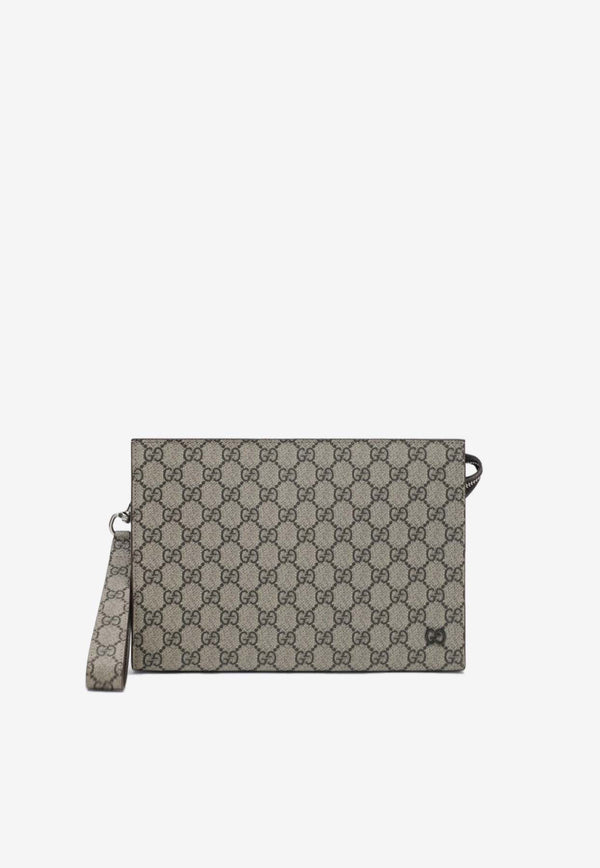 Gucci Small GG Supreme Document Holder Beige 768255FACQC/R_GUC-9773