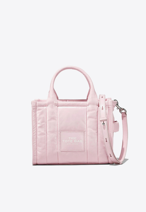 Marc Jacobs The Small Crinkle Leather Tote Bag Pink H065L01PF22_685
