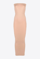 Wolford Strapless Fatal Maxi Tube Dress Pink 50706_4853