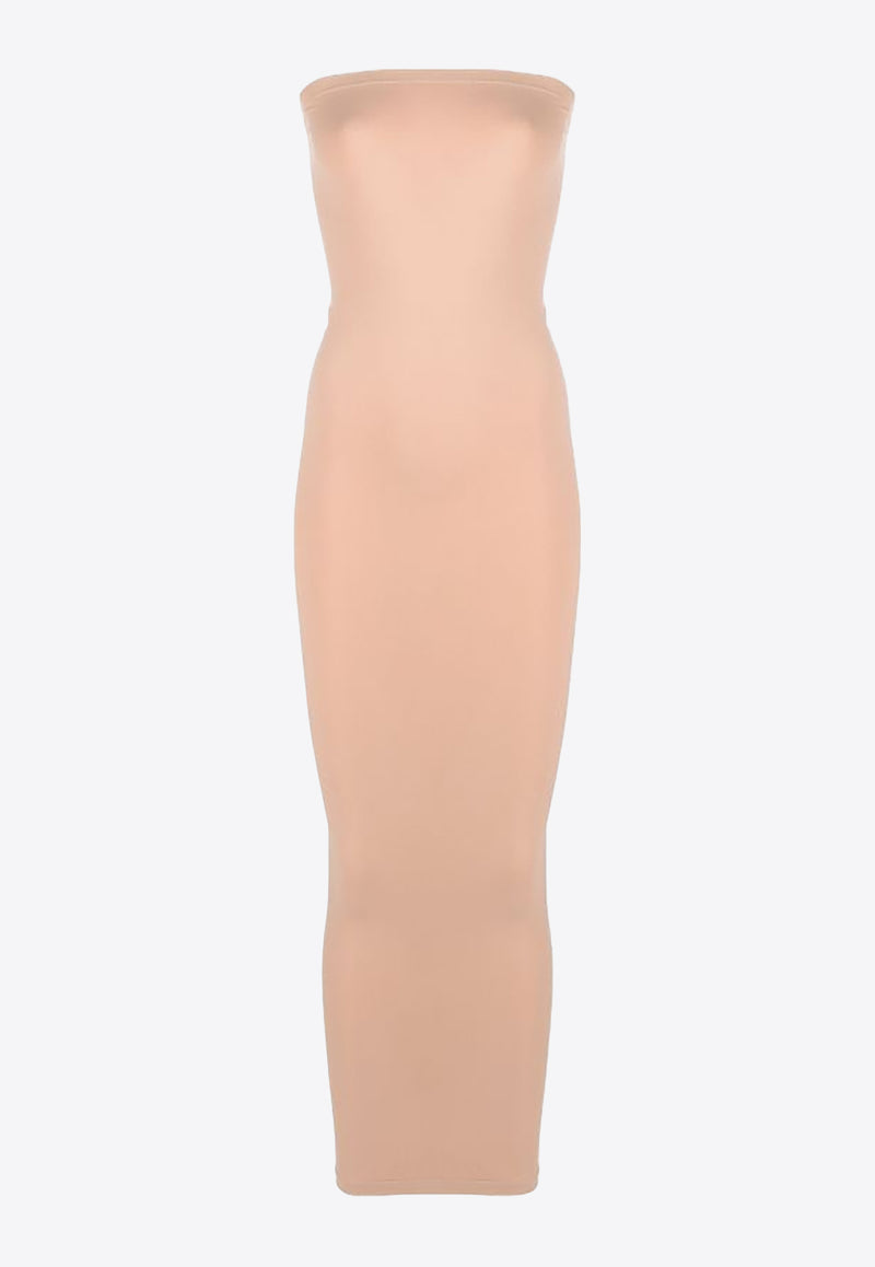 Wolford Strapless Fatal Maxi Tube Dress Pink 50706_4853