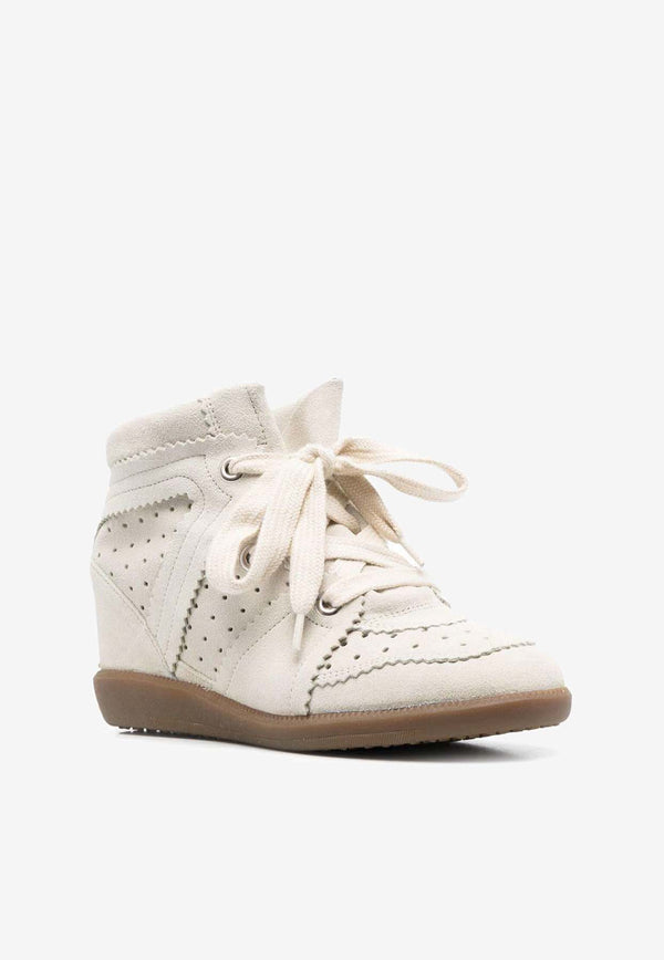 Isabel Marant Bobby Wedge Sneakers BK0011FAA1E20S_20CK White