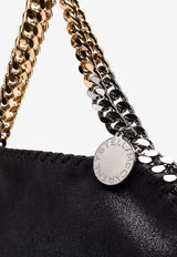 Stella McCartney Falabella Top Handle Bag in Faux Leather Black 234387W70001_1000
