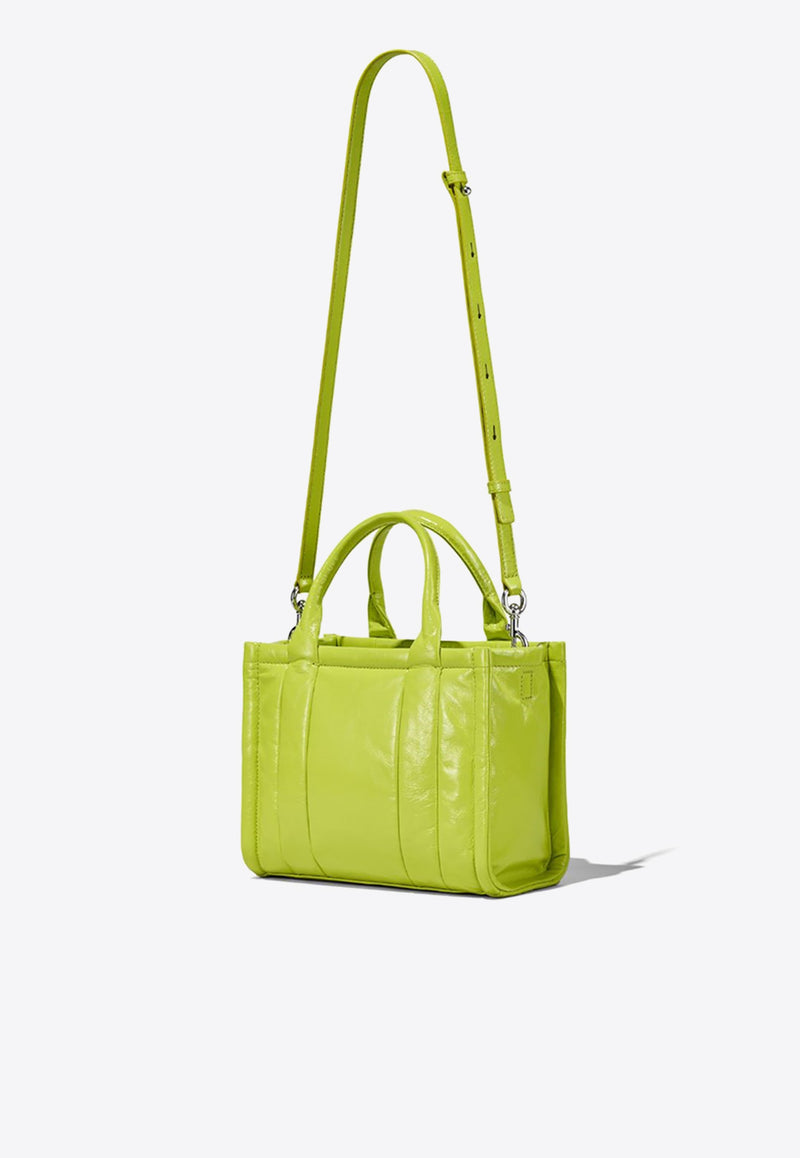 Marc Jacobs The Small Crinkle Leather Tote Bag Green H065L01PF22_328