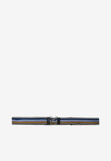 Prada Striped Buckle Belt Multicolor 1CC15605300F0013