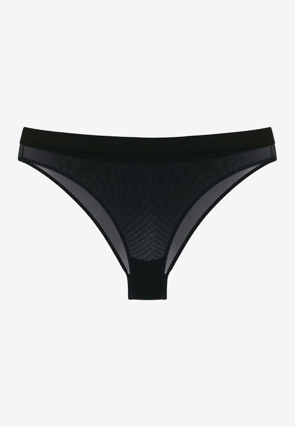 MSGM Proibito Logo Briefs Black 2744MDI10619579399