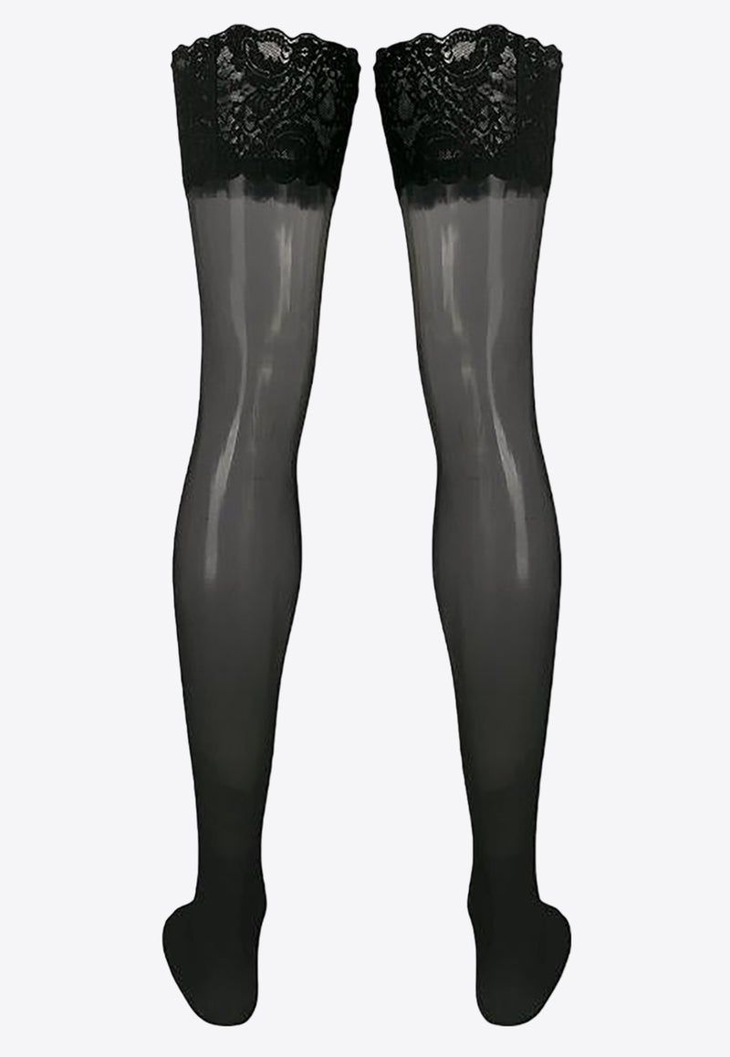 Wolford Satin Touch 20 Stockings Black 212237005