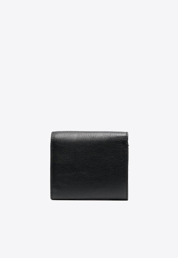 Jérôme Dreyfuss Folded Leather Wallet Black 40JERRPMCH00U