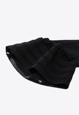 Wolford Velvet Sheer Leg Stockings Black 20942_7005