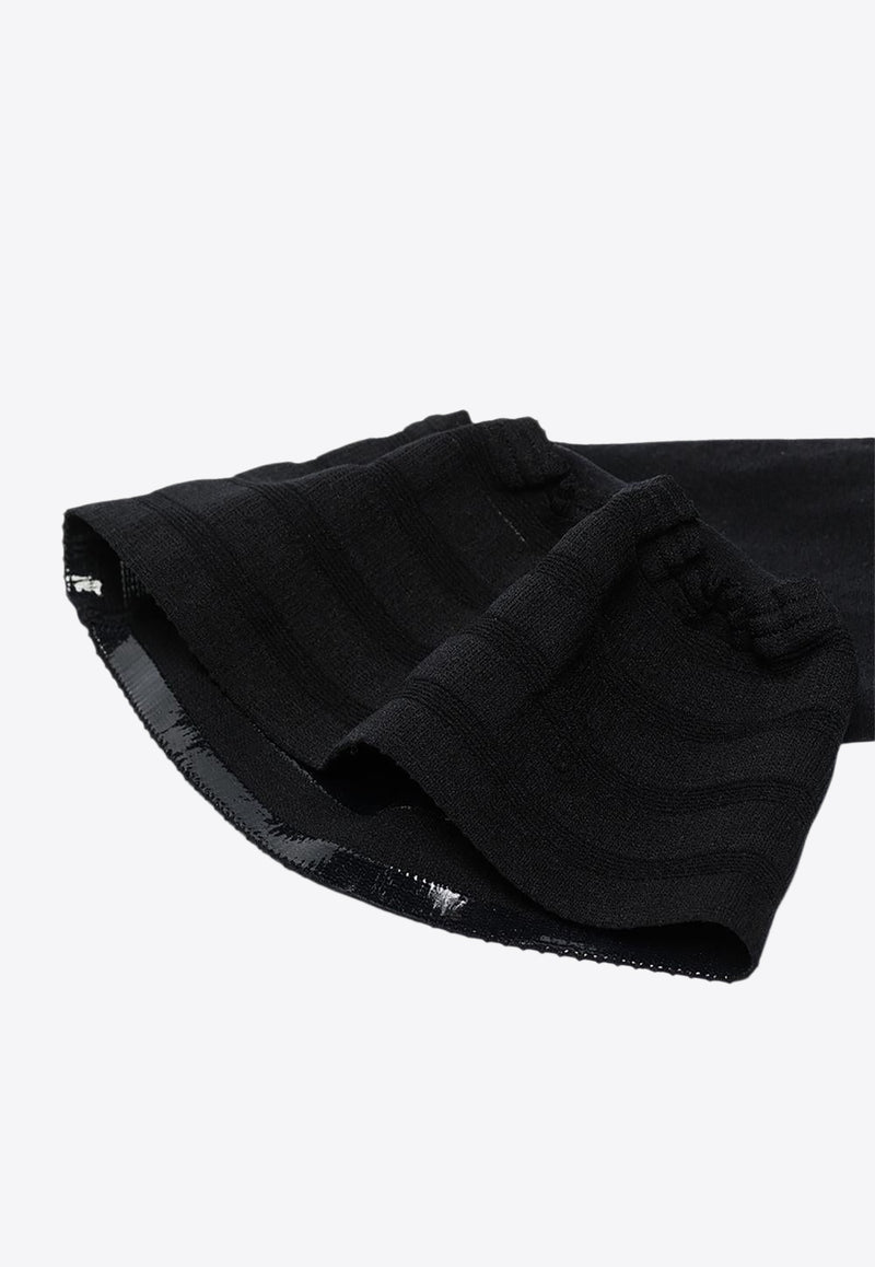 Wolford Velvet Sheer Leg Stockings Black 20942_7005