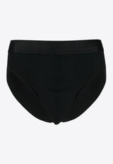 Wolford Logo Waistband Briefs - Set of 2 Black 51615_7524