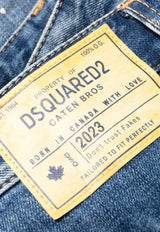 Dsquared2 Distressed Patchwork Jeans Navy S74LB1349S30309_470