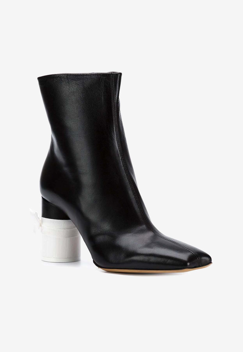 Maison Margiela 80 Leather Ankle Boots Black S39WU0053SX9522_900