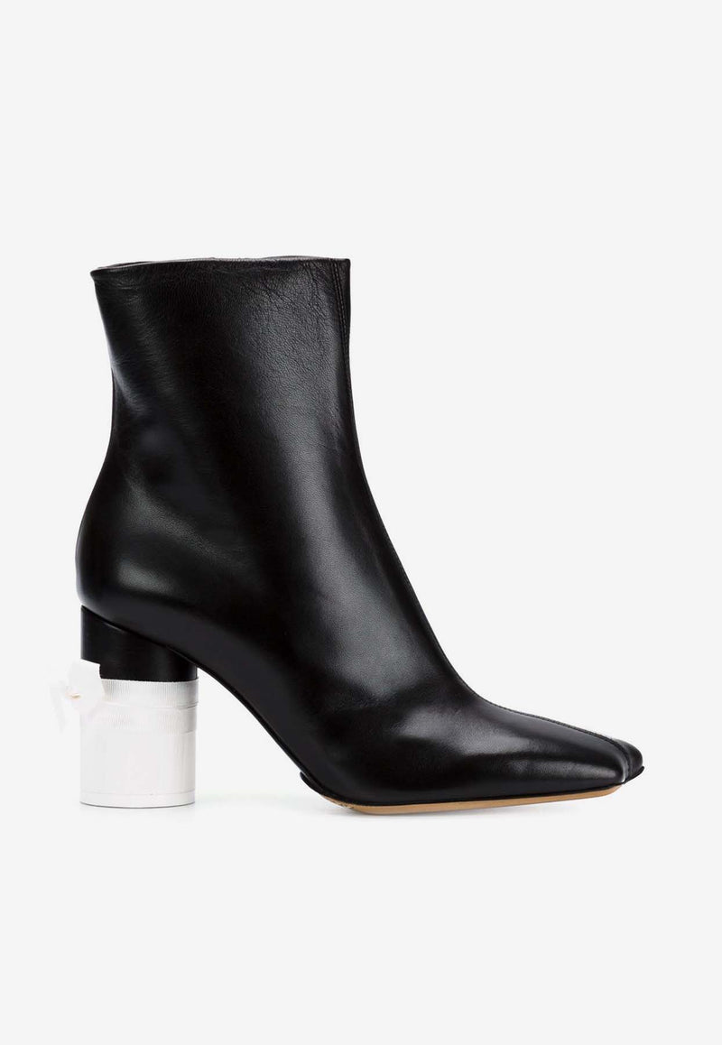 Maison Margiela 80 Leather Ankle Boots Black S39WU0053SX9522_900