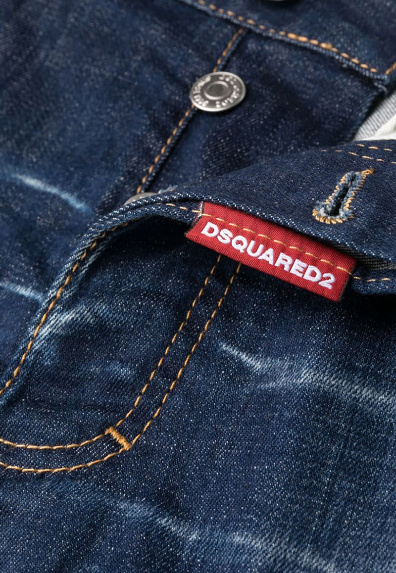 Dsquared2 Crystal Flies Boston Jeans Indigo S75LB0833S30342_470