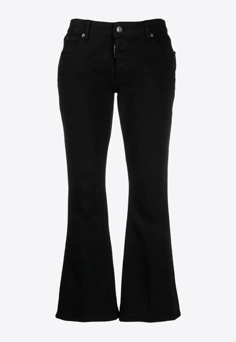 Dsquared2 Bull Flared Jeans Black S75LB0665S30733900