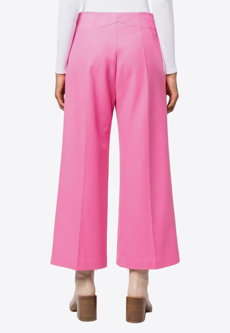 Patou Classic Flared Pants Pink TR0010003451P