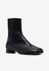 Maison Margiela Tabi Leather Ankle Boots Black S57WU0153PR058_T8013