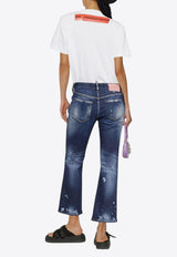 Dsquared2 Paint Splatter Distressed Jeans Denim S72LB0546S30342470