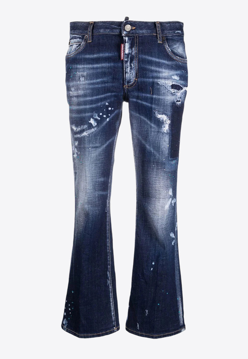 Dsquared2 Paint Splatter Distressed Jeans Denim S72LB0546S30342470