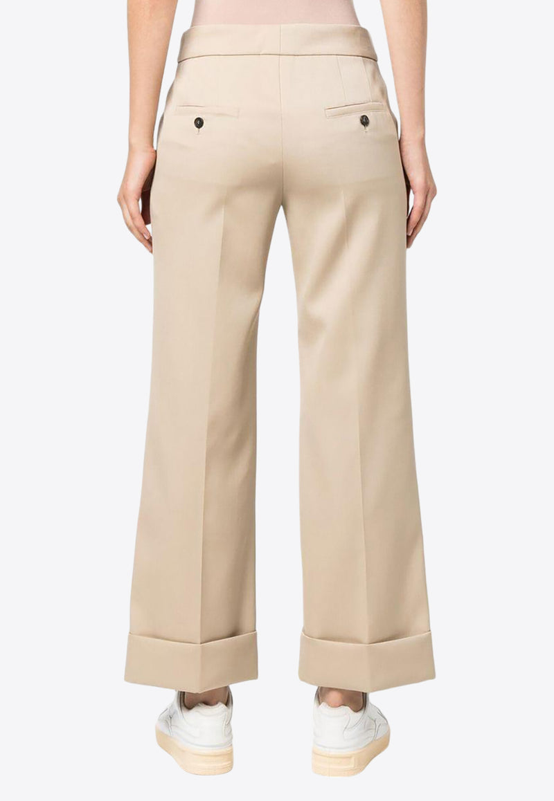 Lanvin Wool Tailored Pants Beige RWTR00164885A2207