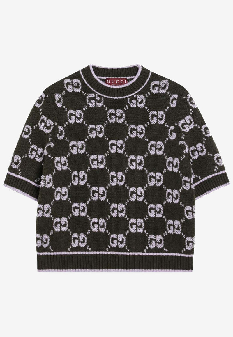 Gucci Monogram Crewneck Sweater 770059XKCNA/R_GUC-3039