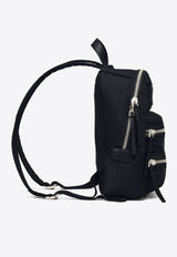Marc Jacobs The Medium Biker Zipped Backpack Black 2F3HBP029H02_001