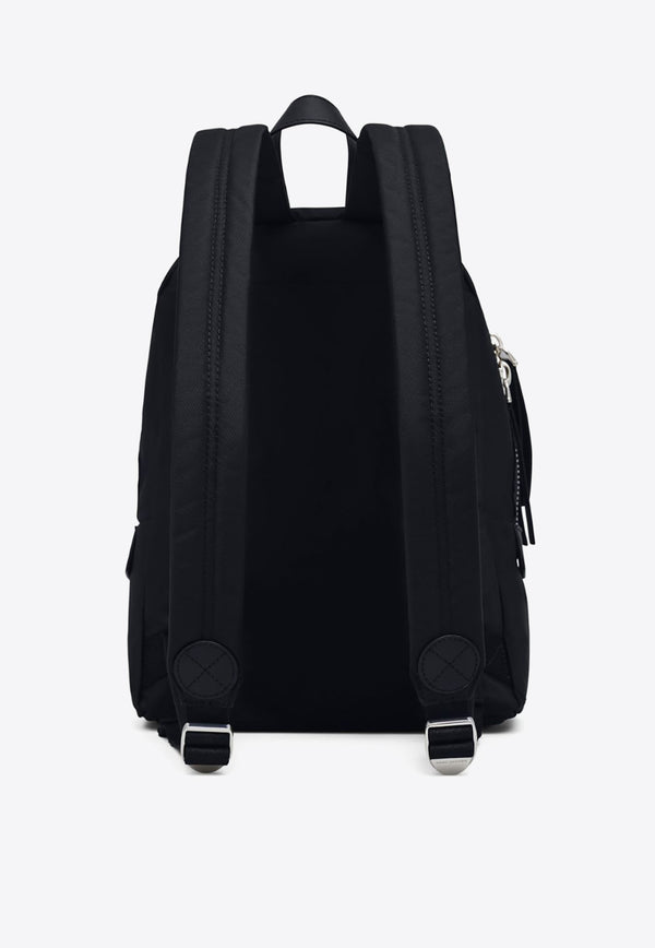 Marc Jacobs The Medium Biker Zipped Backpack Black 2F3HBP029H02_001