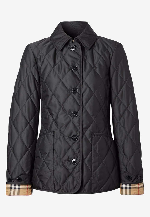 Burberry Quilted Thermoregulated Jacket 8049866_A1189 Black