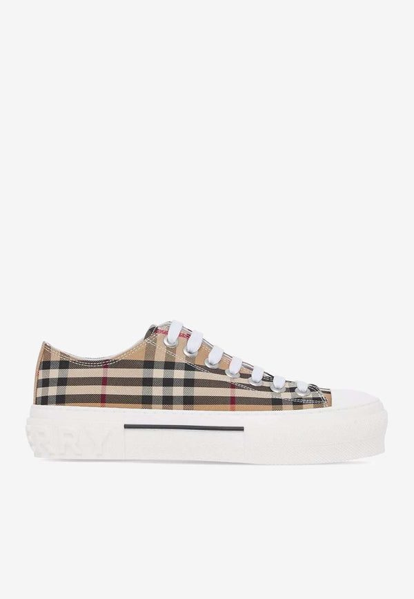 Burberry Vintage Check-Printed Sneakers 8050506_A7028 Beige