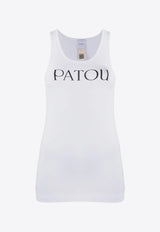 Patou Iconic Logo Tank Top White JE0159994_001W