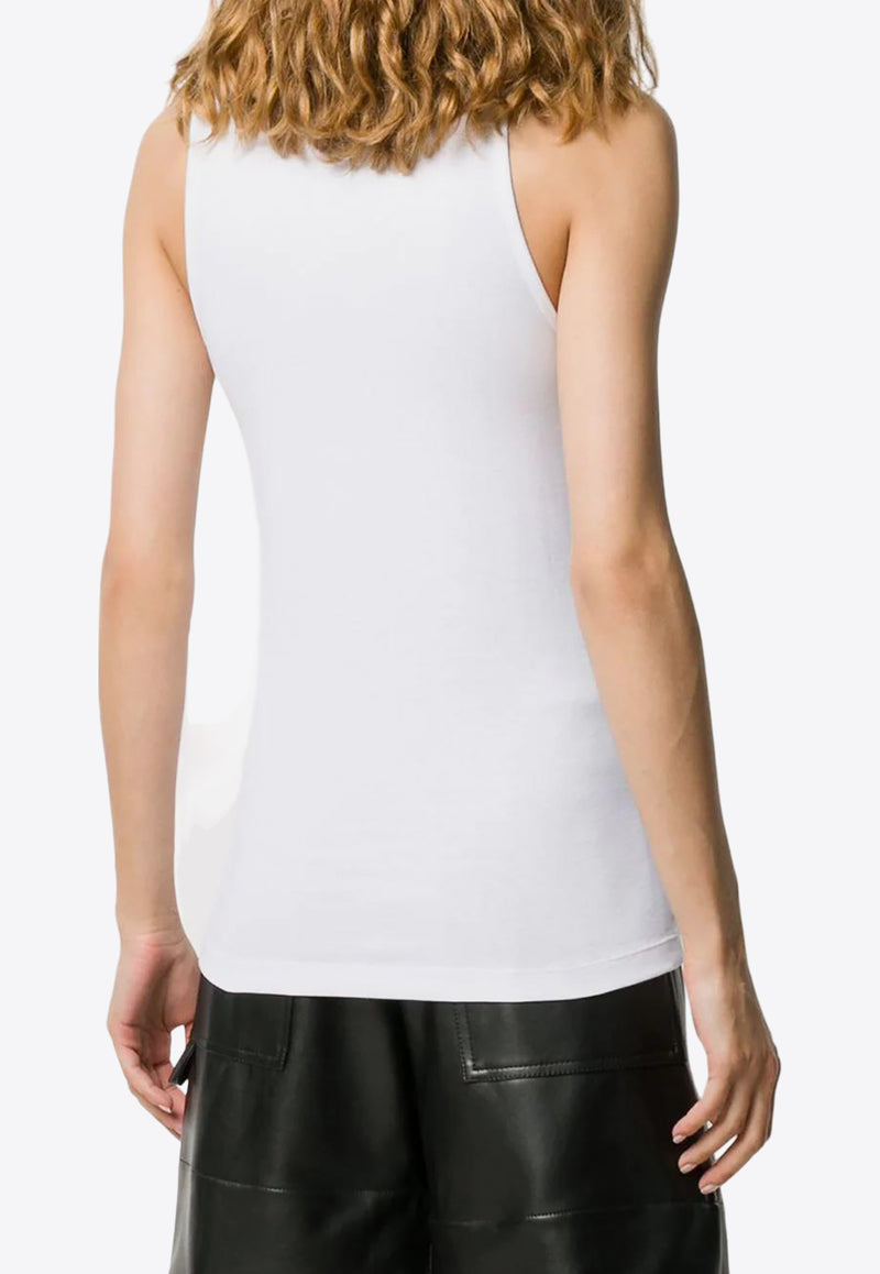 Patou Iconic Logo Tank Top White JE0159994_001W