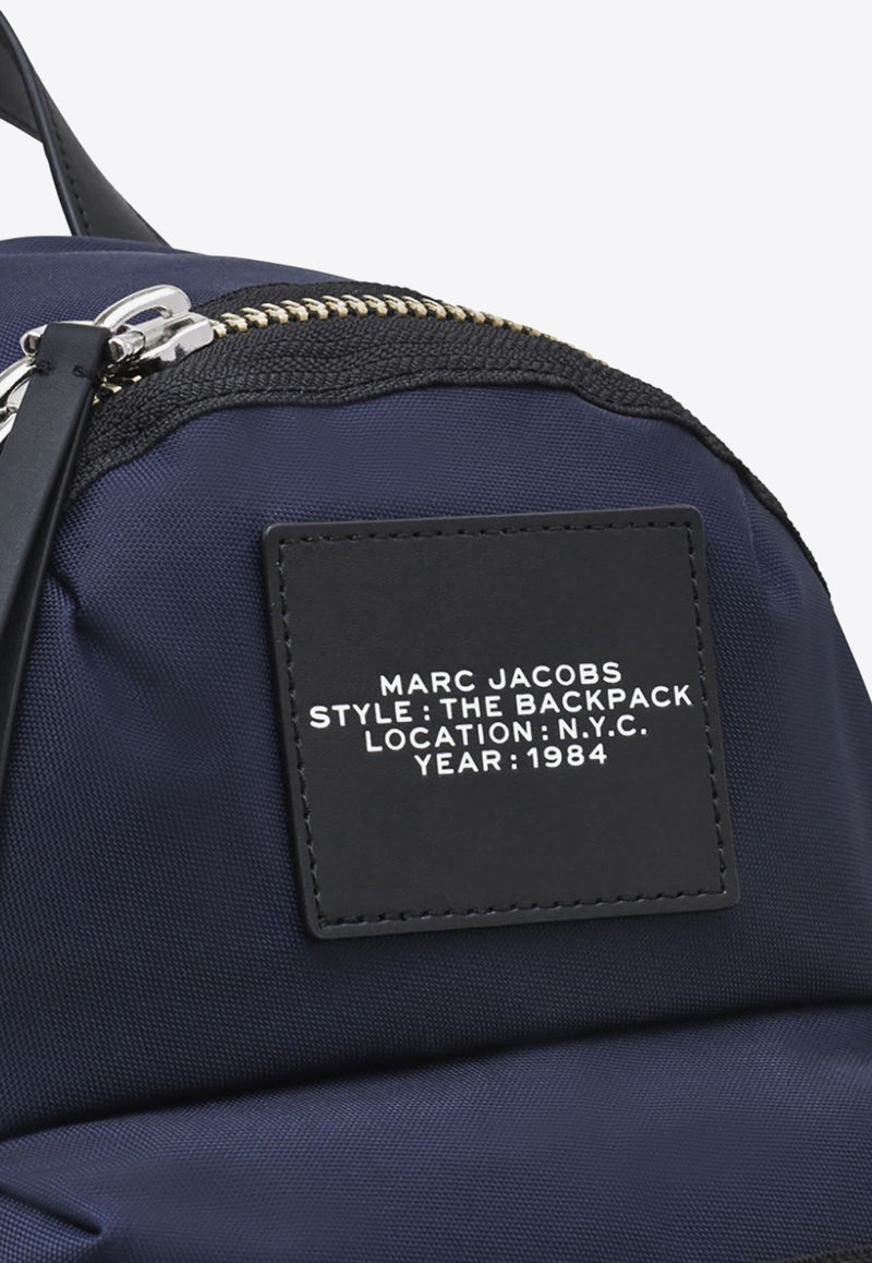 Marc Jacobs The Medium Biker Zipped Backpack Blue 2F3HBP029H02_415